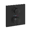 Grohe 291772431 Allure New Single Function 2-Handle Thermostatic Valve Trim Matte Black