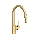 Grohe 32665GN3 Concetto Dual Spray Pull-Down Kitchen Faucet Brushed Cool Sunrise