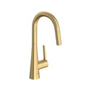 Grohe 32226GN3 Zedra Dual Spray Pull-Down Kitchen Faucet Brushed Cool Sunrise