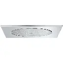 Grohe 26870000 Rainshower 20" Ceiling Shower Head 1 Spray StarLight Chrome
