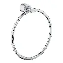 Grohe 40887000 Atrio New 8" Towel Ring StarLight Chrome