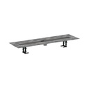 Hansgrohe 56013181 Raindrain Rough 2" Outlet 35 1/4"