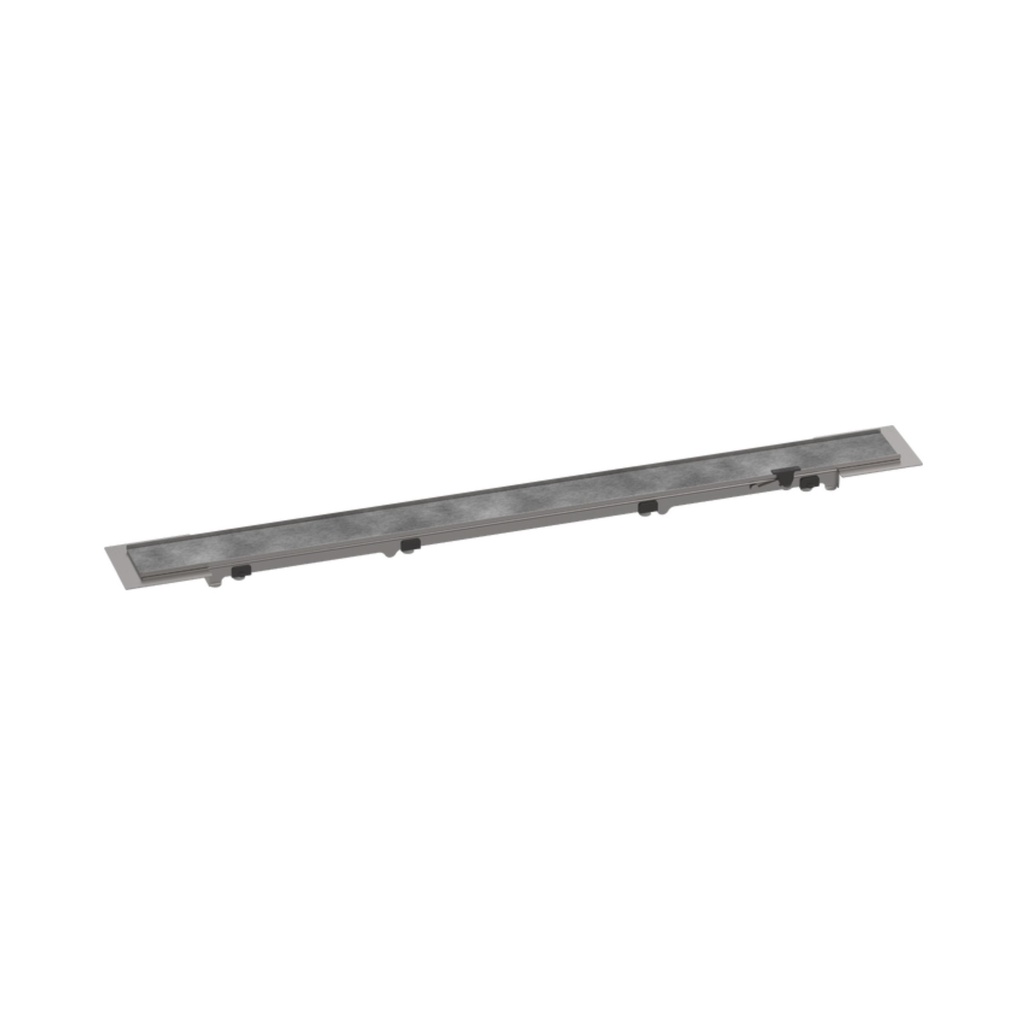 Hansgrohe 56030001 Raindrain Rock Trim Flex 27 5/8" Cut To Size And Tileable