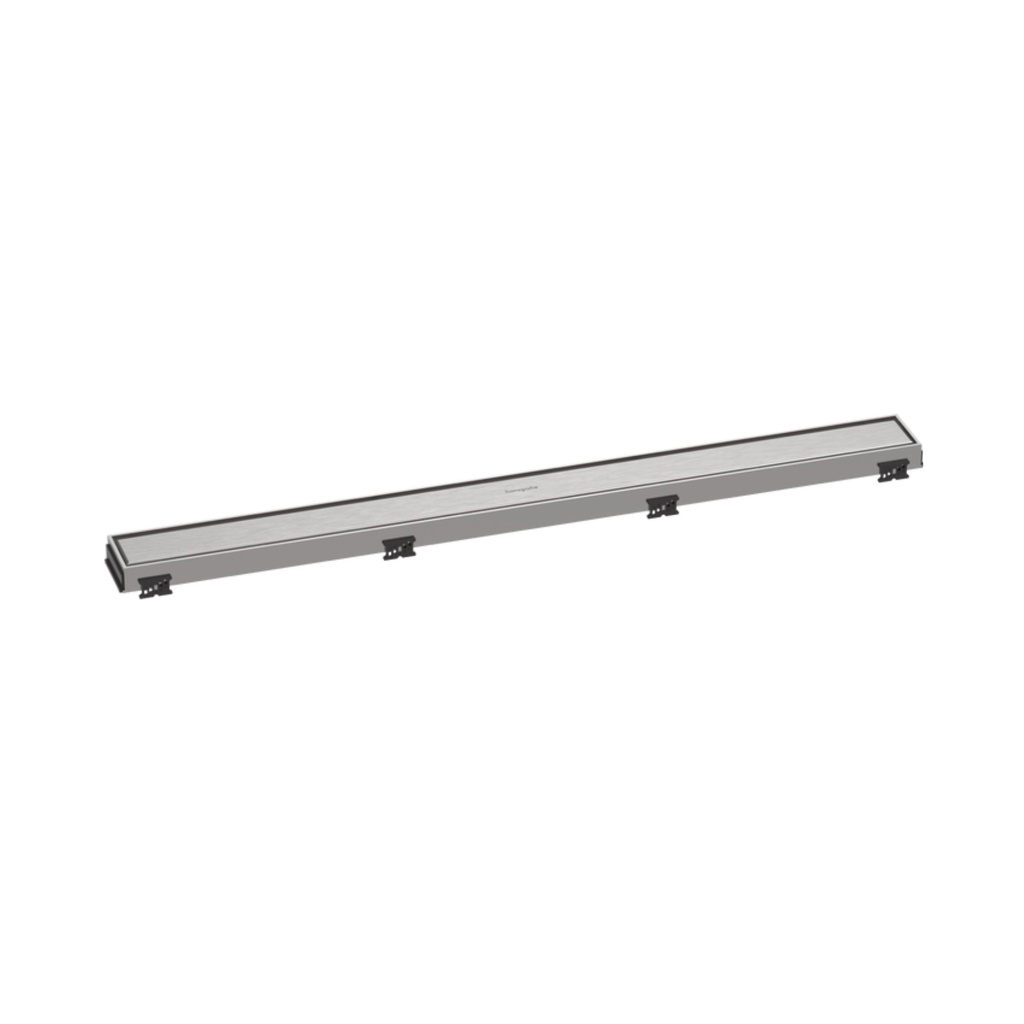 Hansgrohe 56038801 Raindrain Match Trim Zero/ Tile 31 1/2" Brushed Stainless Steel