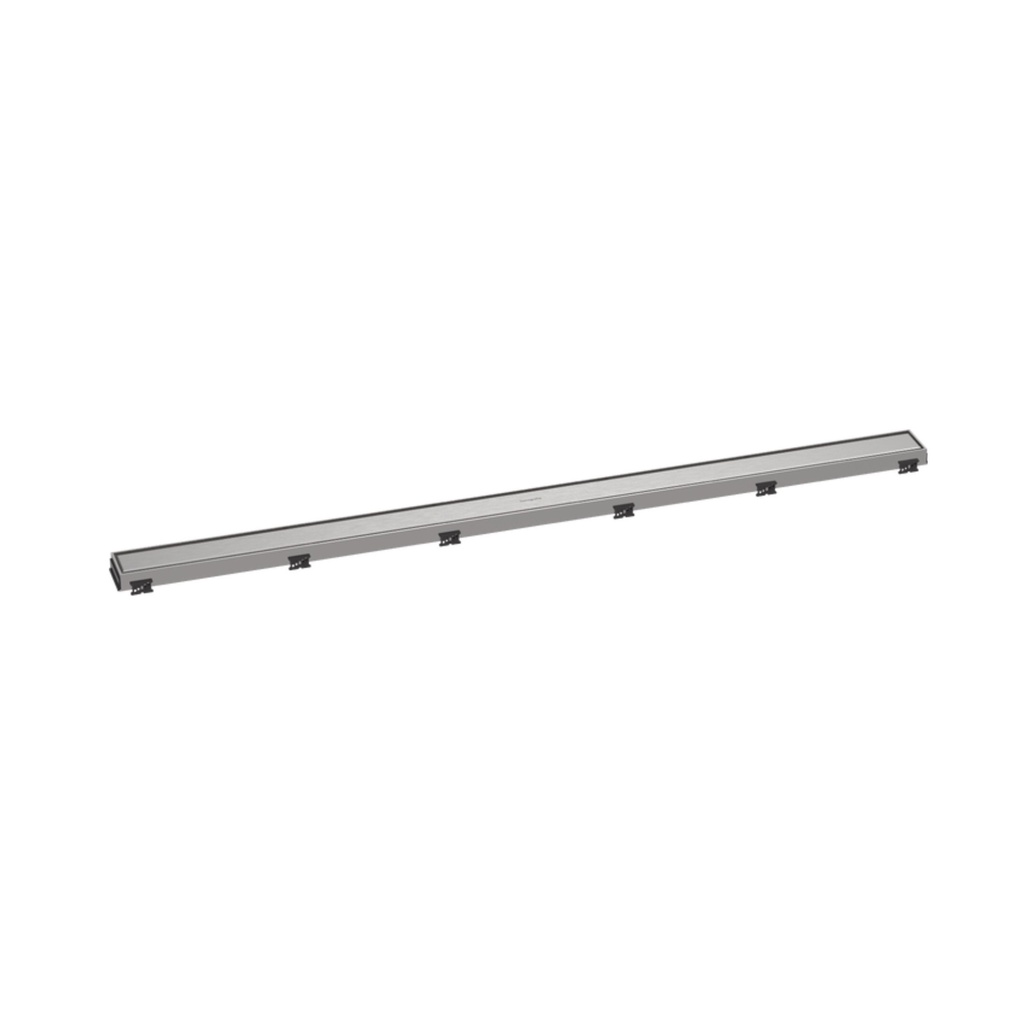 Hansgrohe 56042801 Raindrain Match Trim Zero/ Tile 47 1/4" Brushed Stainless Steel