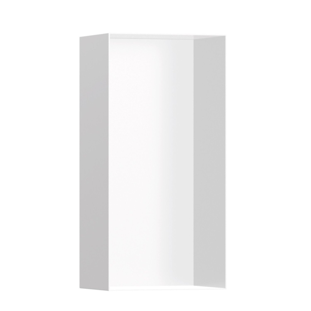 Hansgrohe 56070700 Xtrastoris Minimalistic Wall Niche With Open Frame Matte White