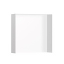 Hansgrohe 56073700 Xtrastoris Minimalistic Wall Niche With Open Frame Matte White
