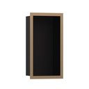 Hansgrohe 56095140 Xtrastoris Individual Wall Niche Matte Black With Design Frame Matte Black