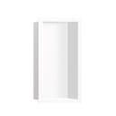 Hansgrohe 56096700 Xtrastoris Individual Wall Niche Matte White With Design Frame Matte White