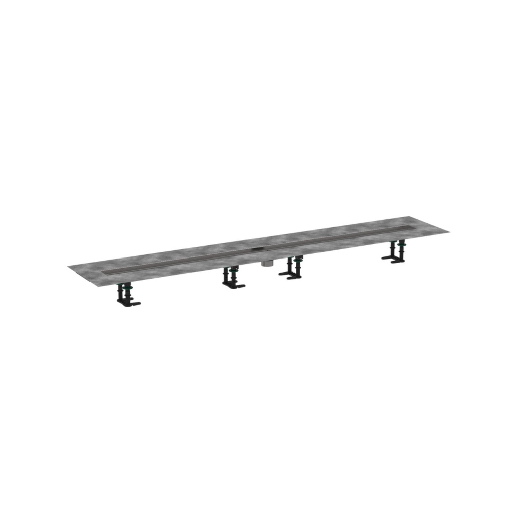 Hansgrohe 56113181 Raindrain Rough 2" Outlet 59 1/8"