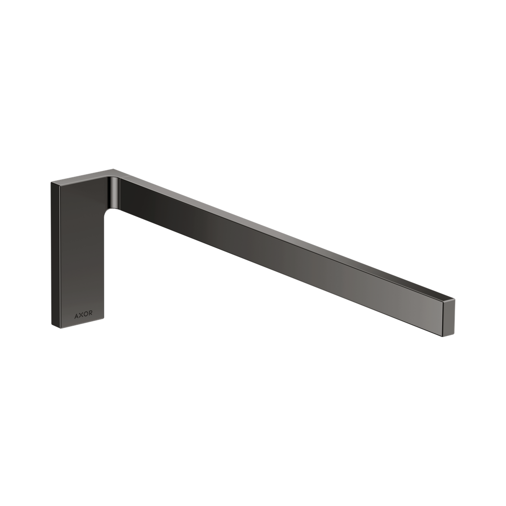 Hansgrohe 42626330 Axor Universal Rectangular Towel Holder Polished Black Chrome