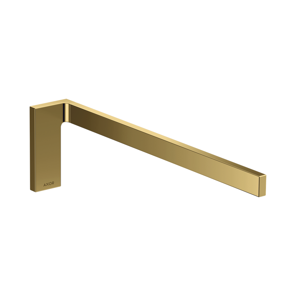 Hansgrohe 42626990 Axor Universal Rectangular Towel Holder Polished Gold Optic