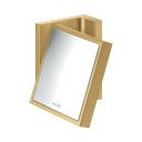Hansgrohe 42649250 Axor Universal Rectangular Shaving Mirror Brushed Gold Optic
