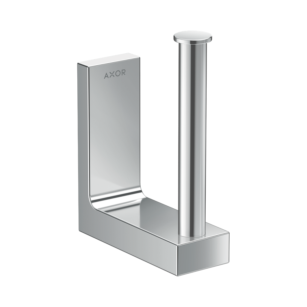 Hansgrohe 42654000 Axor Universal Rectangular Spare Roll Holder Chrome