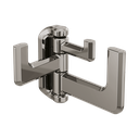 Brizo 693597-BNX Levoir Hinged Robe Hook Brilliance Black Onyx
