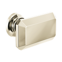 Brizo 699276-PN Invari Drawer Knob With Crystal Accent Brilliance Polished Nickel