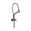 Brizo 81892-BNX Essential 10 7/16" Linear Round Slide Bar Shower Arm And Flange Brilliance Black Onyx