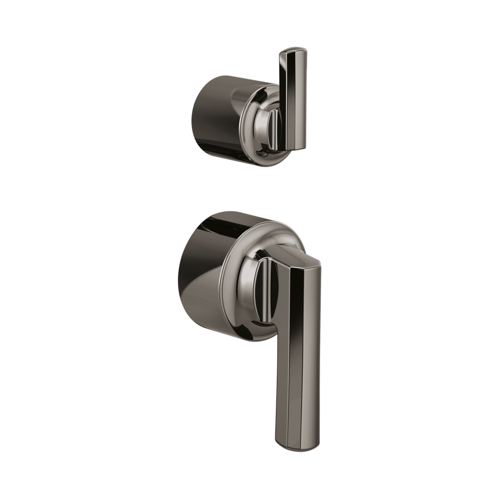 Brizo HL75P98-BNX Levoir Pressure Balance Valve Diverter Trim Handle Kit Brilliance Black Onyx