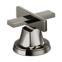 Brizo HX5397-BNX Levoir Widespread Lavatory Low Cross Handle Kit Brilliance Black Onyx