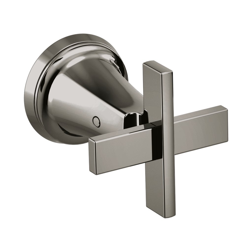 Brizo HX5898-BNX Levoir Wall Mount Lavatory Cross Handle Kit Brilliance Black Onyx