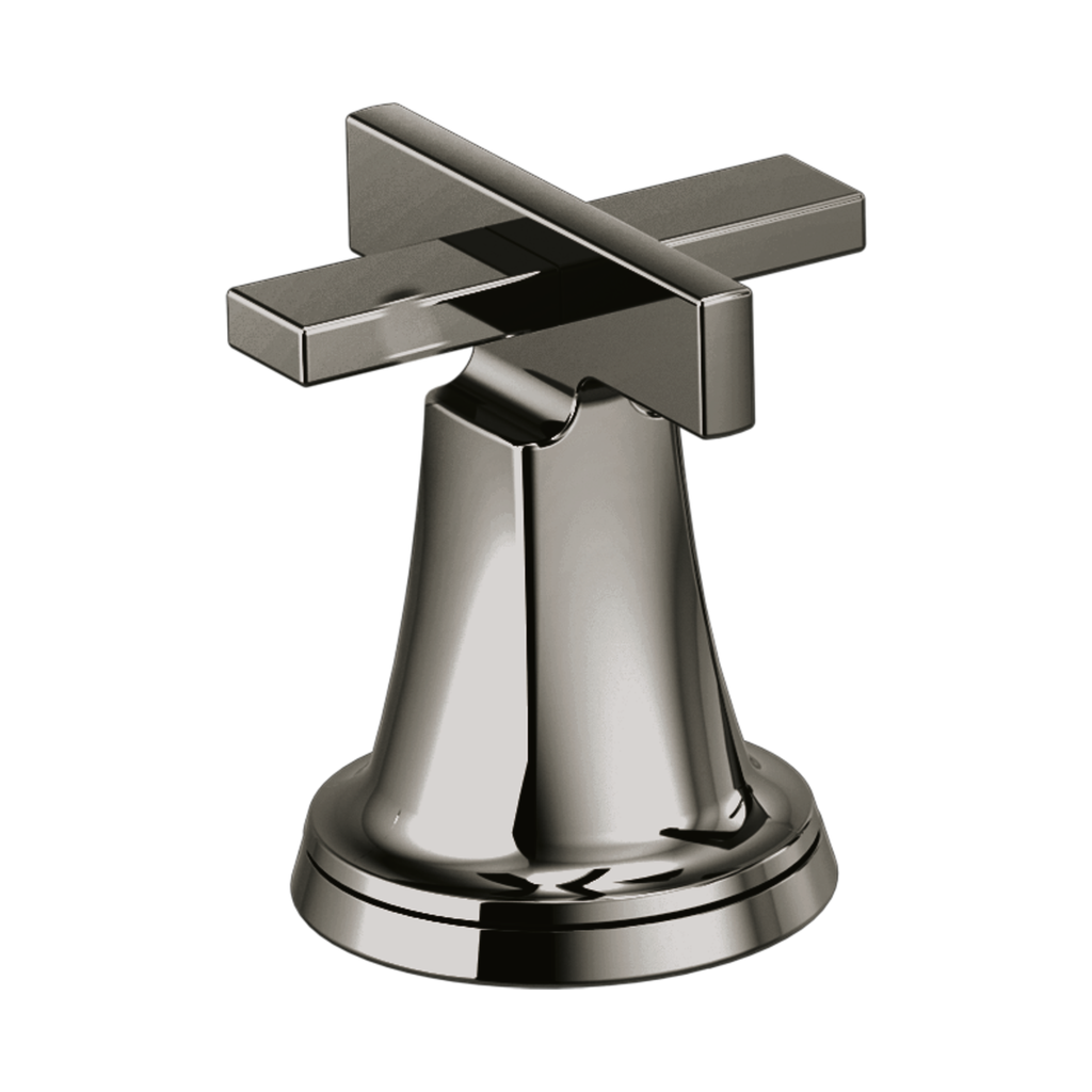 Brizo HX698-BNX Levoir Roman Tub Cross Handle Kit Brilliance Black Onyx