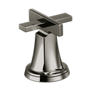 Brizo HX698-BNX Levoir Roman Tub Cross Handle Kit Brilliance Black Onyx