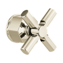Brizo HX7076-PN Invari Freestanding Tub Filler Cross Handle Kit Brilliance Polished Nickel