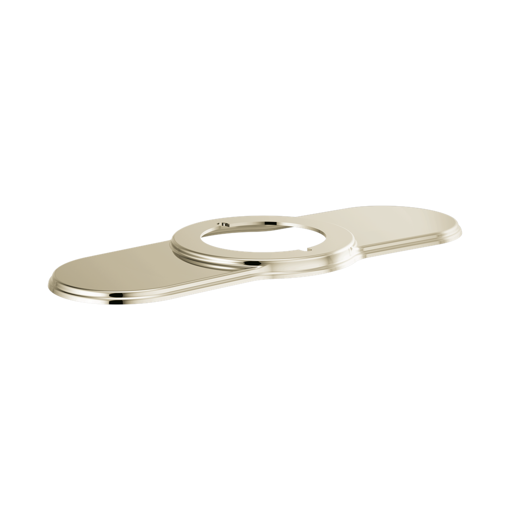 Brizo RP100324PN Invari Single Handle Deckmount Lavatory Escutcheon Brilliance Polished Nickel