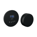 Brizo 8CH-250R-BL Mystix Round Steam Control And Head Matte Black