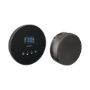 Brizo 8CH-250R-BNX-L Mystix Round Steam Control And Head Lumicoat Black Onyx