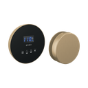 Brizo 8CH-250R-GL-L Mystix Round Steam Control And Head Lumicoat Luxe Gold