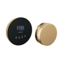 Brizo 8CH-250R-PG-L Mystix Round Steam Control And Head Lumicoat Polished Gold