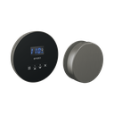 Brizo 8CH-250R-SL-L Mystix Round Steam Control And Head Lumicoat Luxe Steel