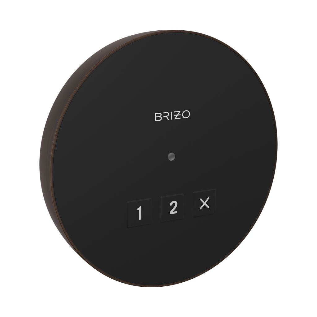 Brizo 8CN-220R-RB Mystix Round Exterior Steam Control Venetian Bronze