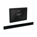 Brizo 8CB-600S-BL Mystix Square Steam Control And Bilateral Head Matte Black