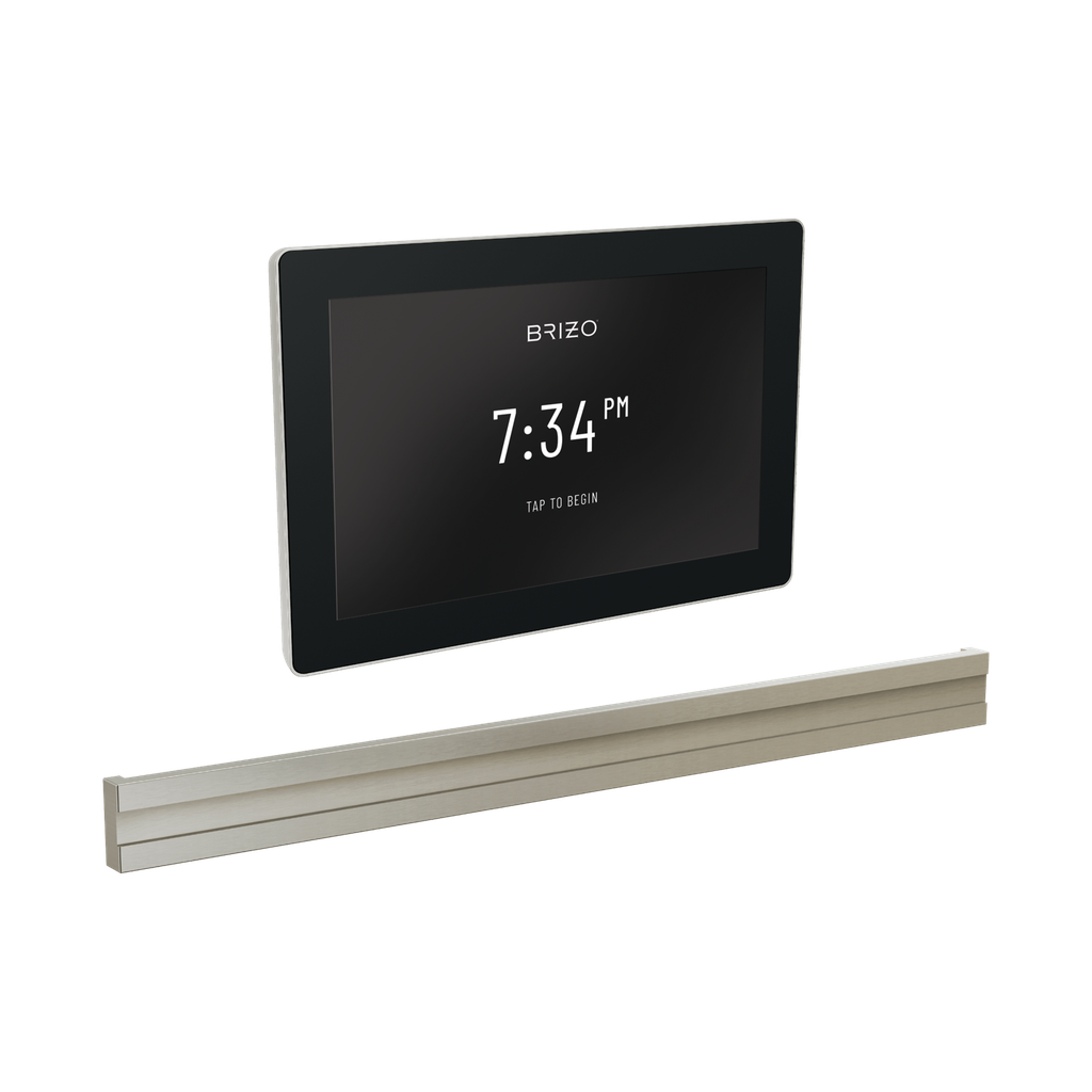 Brizo 8CB-600S-BN-L Mystix Square Steam Control And Bilateral Head Lumicoat Brushed Nickel
