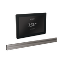 Brizo 8CB-600S-BNX-L Mystix Square Steam Control And Bilateral Head Lumicoat Black Onyx
