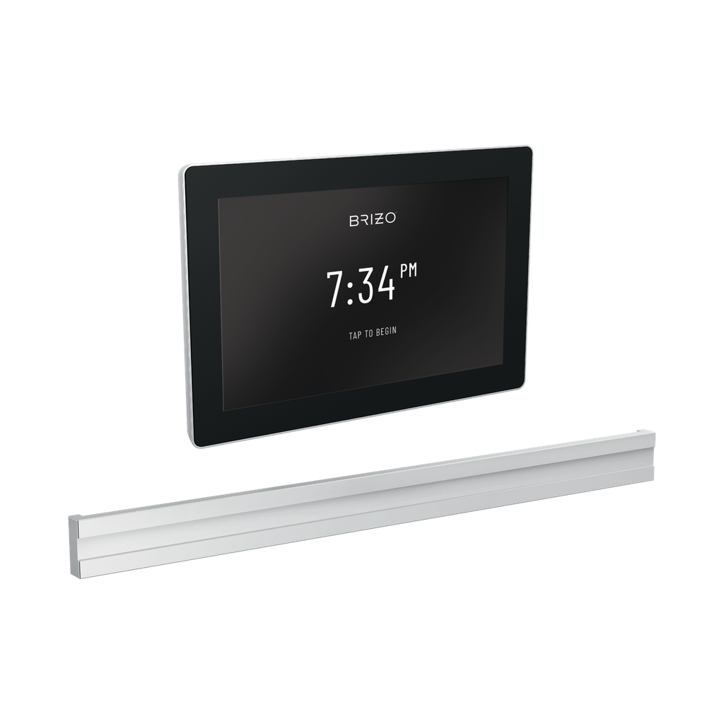Brizo 8CB-600S-PC-L Mystix Square Steam Control And Bilateral Head Lumicoat Polished Chrome