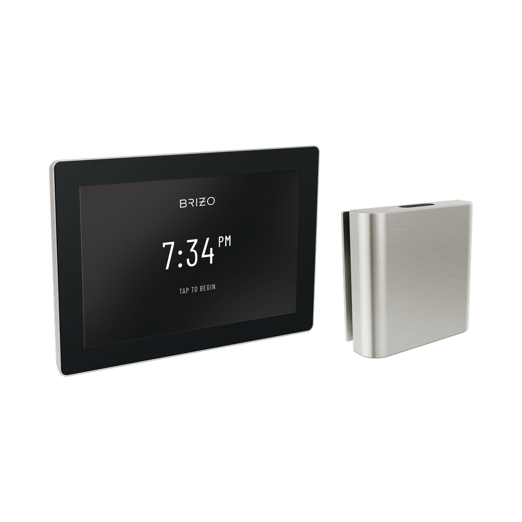 Brizo 8CH-600S-BN-L Mystix Square Steam Control And Head Lumicoat Brushed Nickel