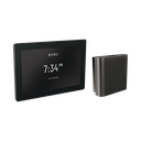 Brizo 8CH-600S-BNX-L Mystix Square Steam Control And Head Lumicoat Black Onyx