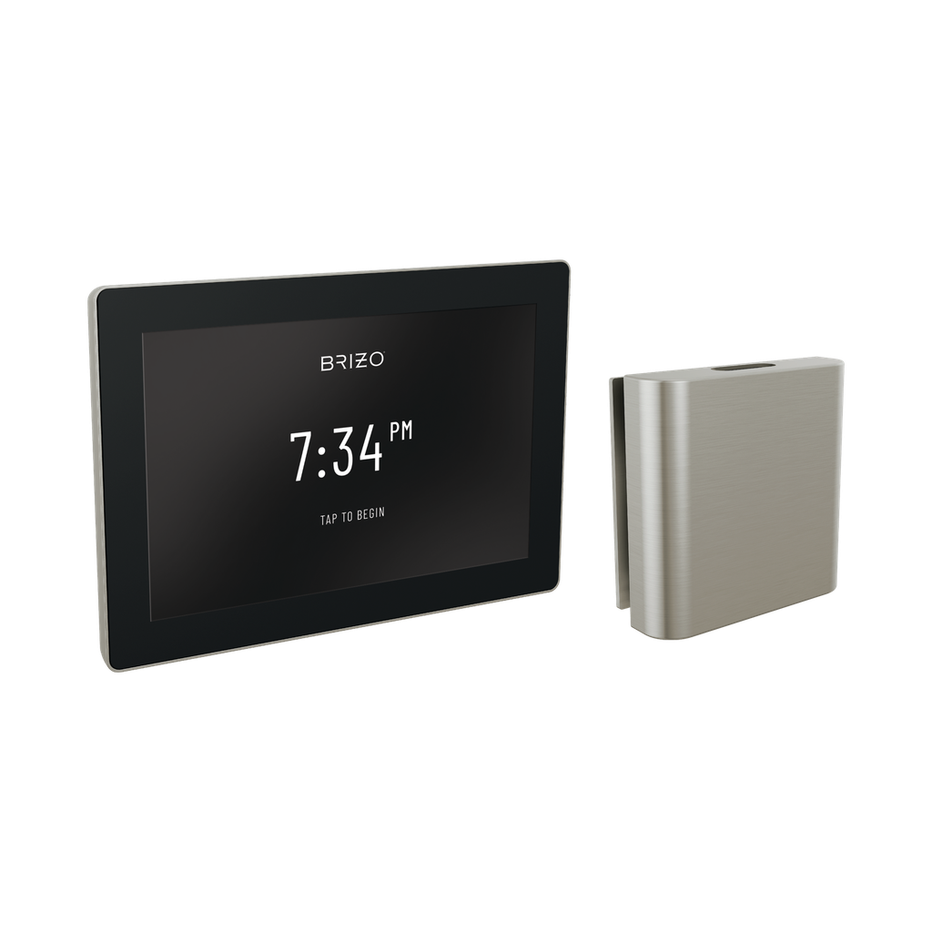 Brizo 8CH-600S-NK-L Mystix Square Steam Control And Head Lumicoat Luxe Nickel