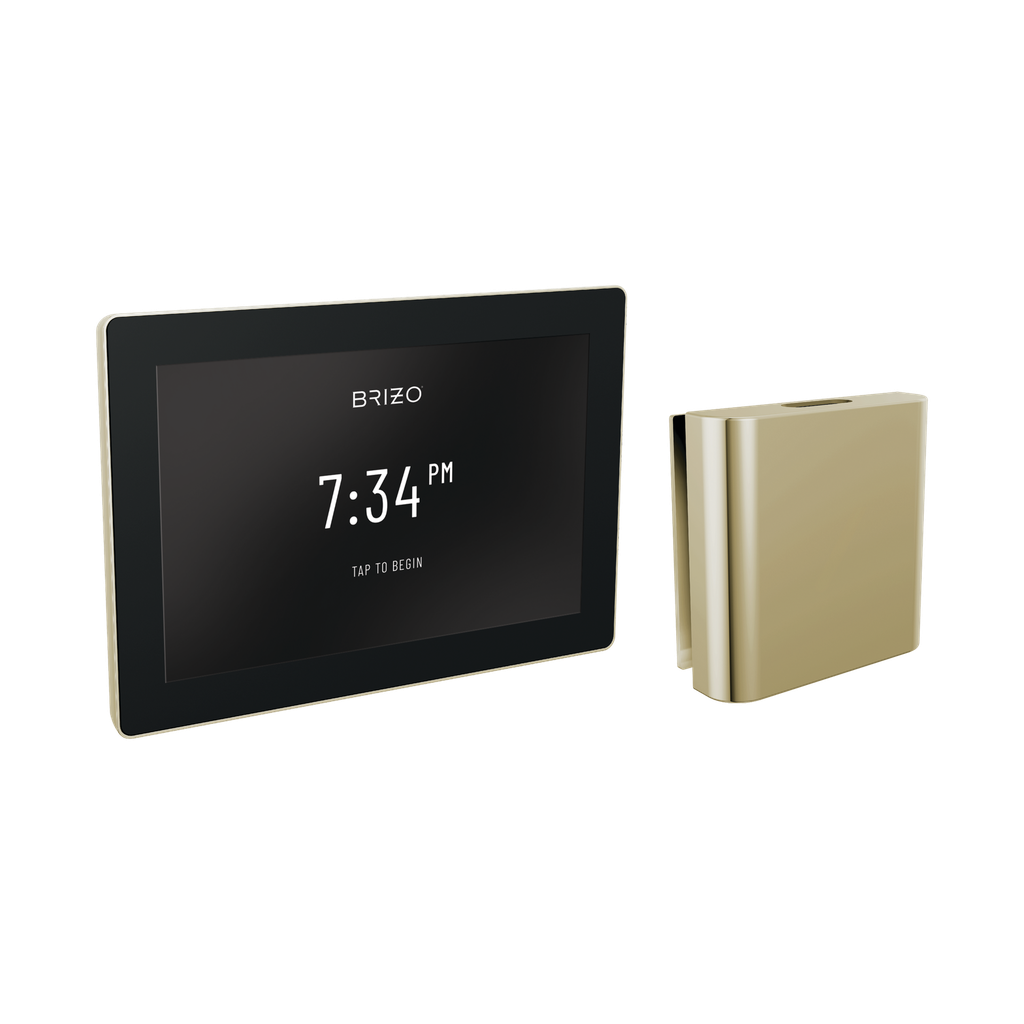 Brizo 8CH-600S-PN-L Mystix Square Steam Control And Head Lumicoat Polished Nickel