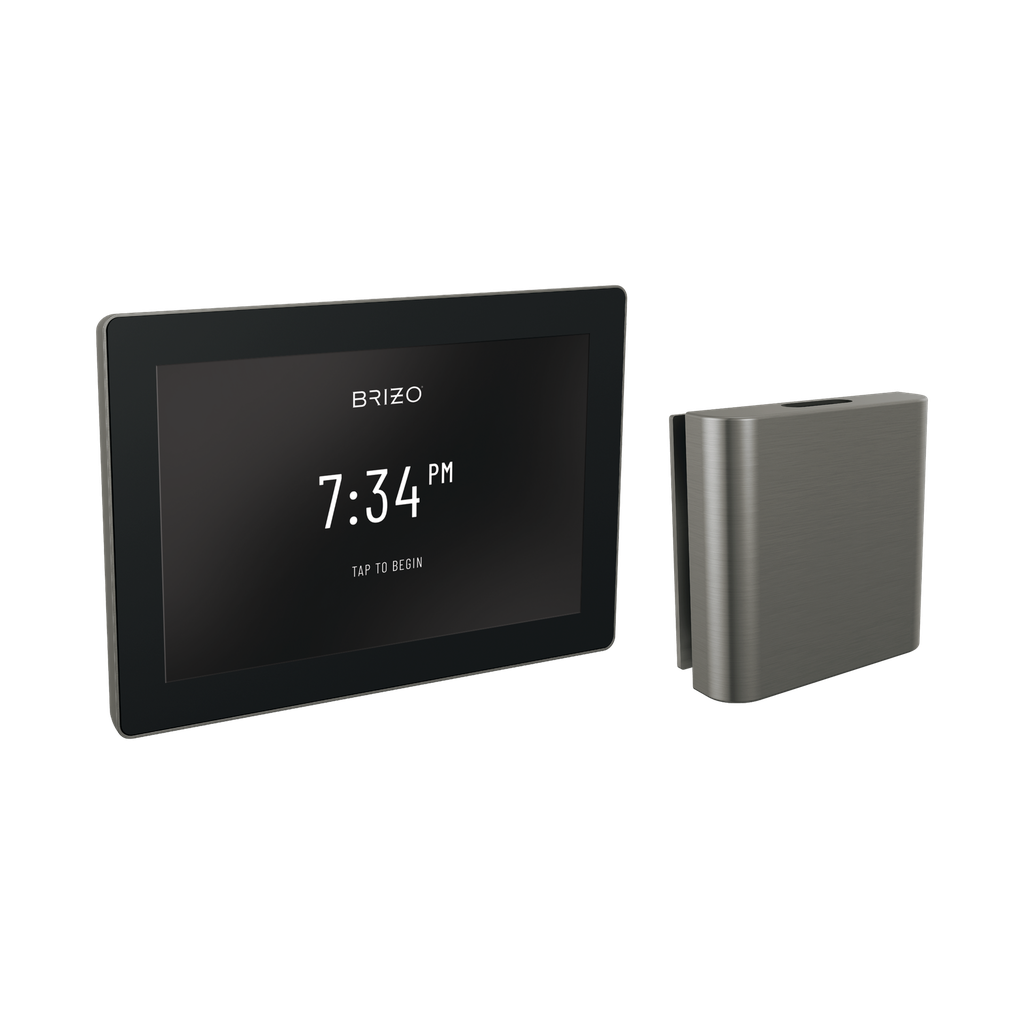 Brizo 8CH-600S-SL-L Mystix Square Steam Control And Head Lumicoat Luxe Steel