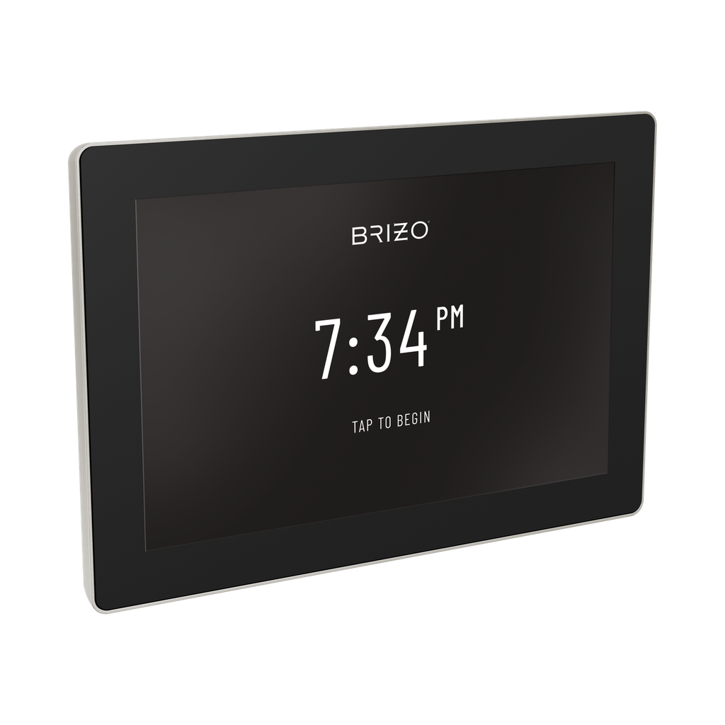 Brizo 8CN-600S-BN-L SensoriPlus Square Digital Shower And Steam Control Lumicoat Brushed Nickel