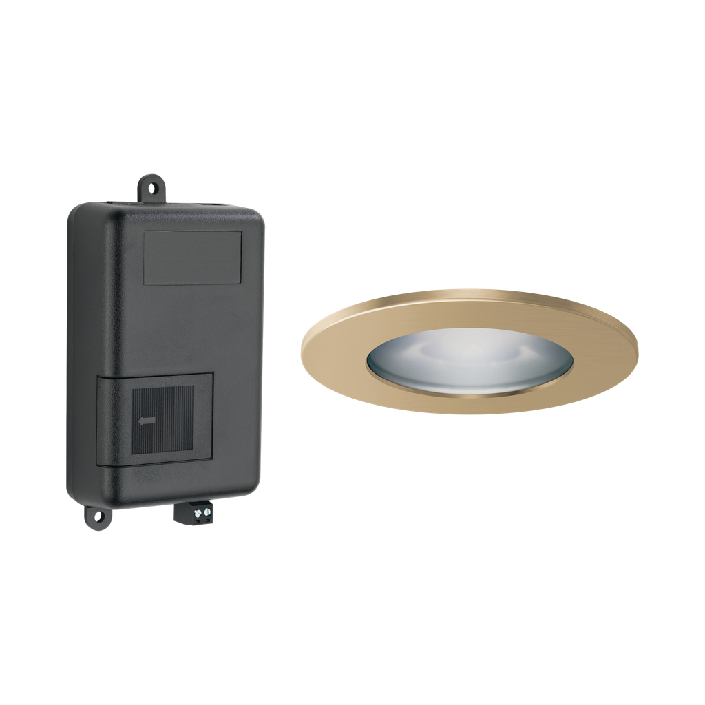 Brizo 8SP-MU-4-GL-L Mystix Chromatherapy Module And Ring Lumicoat Luxe Gold