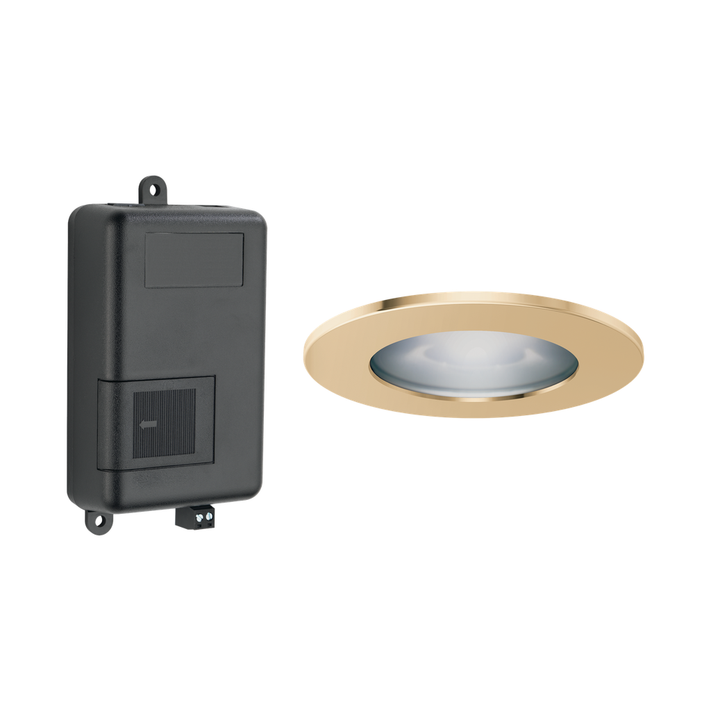 Brizo 8SP-MU-4-PG-L Mystix Chromatherapy Module And Ring Lumicoat Polished Gold