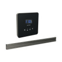 Brizo 8CB-250L-SL-L Mystix Square Steam Control And Bilateral Head Lumicoat Luxe Steel