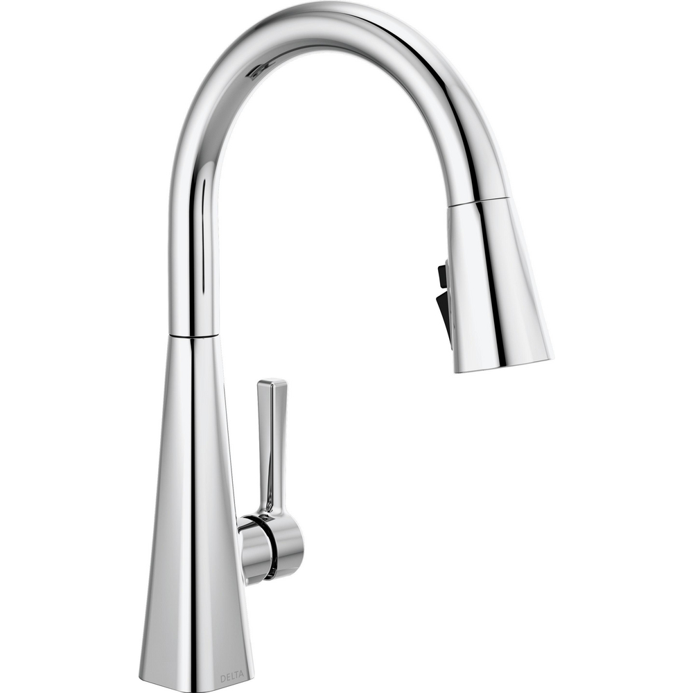 Delta 19802Z-DST Lenta Single Handle Kitchen Faucet Chrome