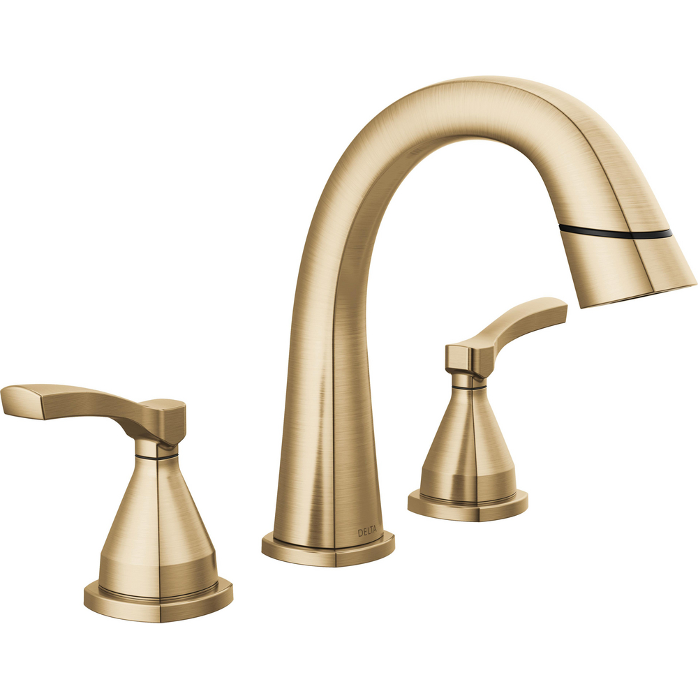 Delta 35775-CZPD-PR-DST Stryke Two Handle Widespread Pull Down Bathroom Faucet Champagne Bronze