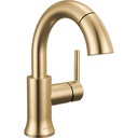 Delta 559HAR-CZPD-DST Trinsic Single Handle Pull Down Bathroom Faucet Champagne Bronze